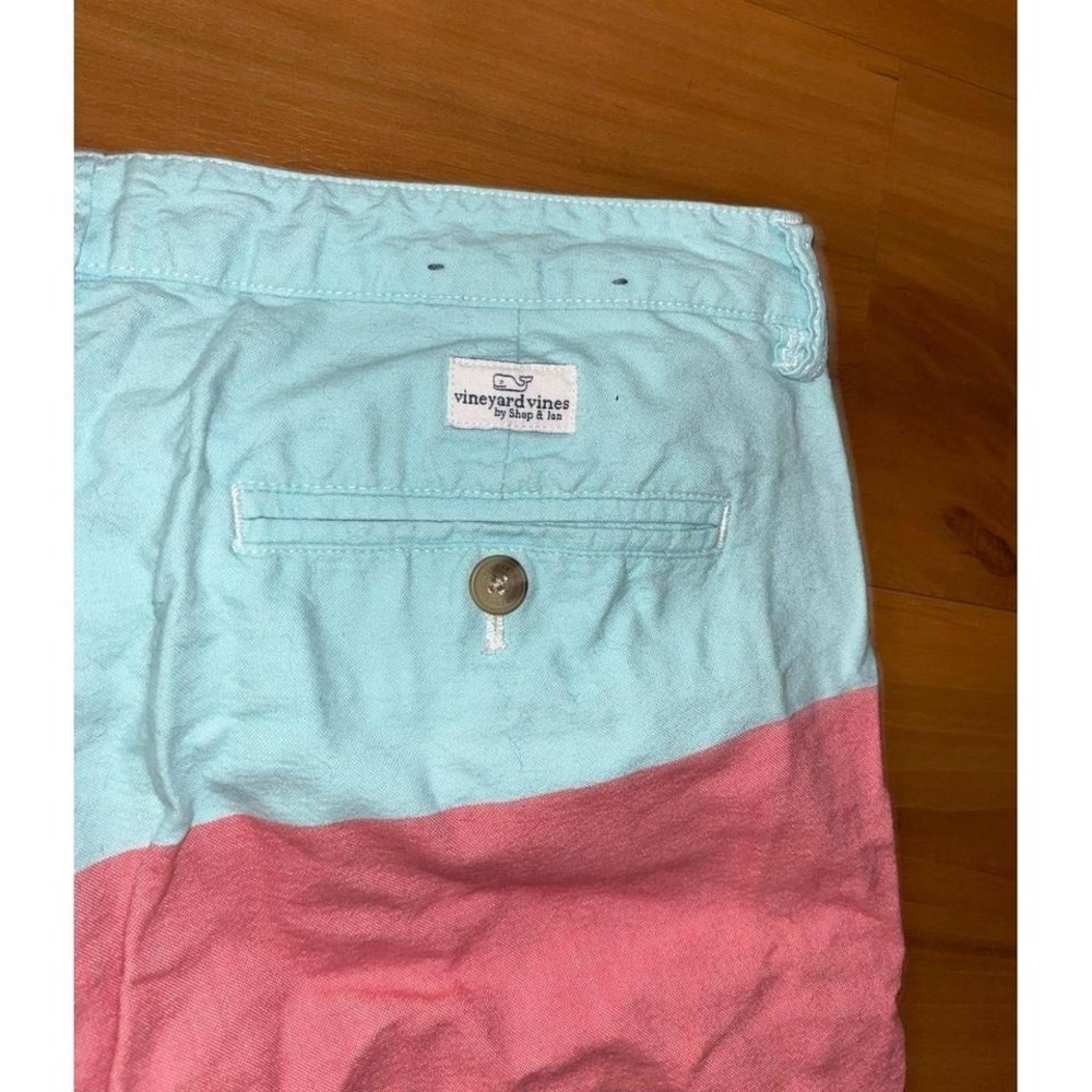 Mens Vineyard Vines Color Block 3 Tone Club Casual Shorts - Picture 4 of 4